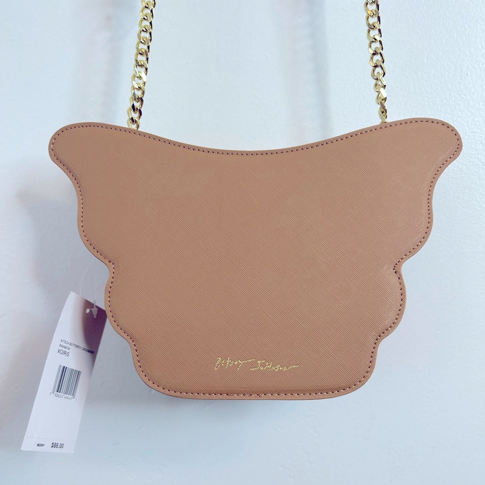 NWT Betsey Johnson Kitsch Bejeweled Butterfly Crossbody Purse 👛 🦋 - Picture 5 of 6